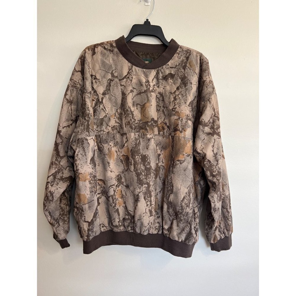 Natural Gear pullover camouflage jacket size Large